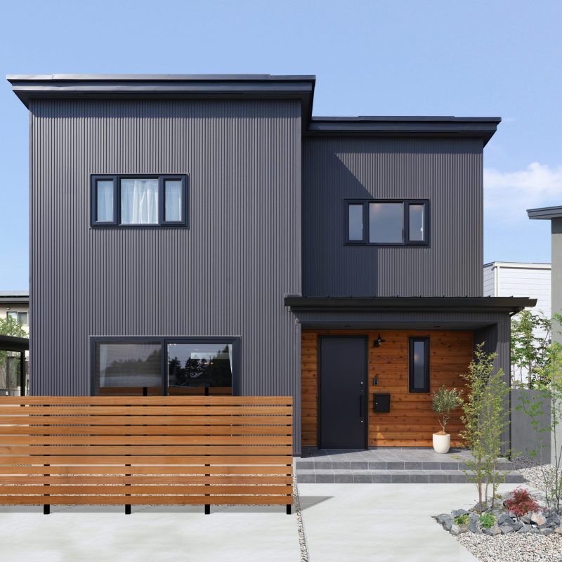 登米市・S様邸　オーダー住宅andante BLACK LABEL