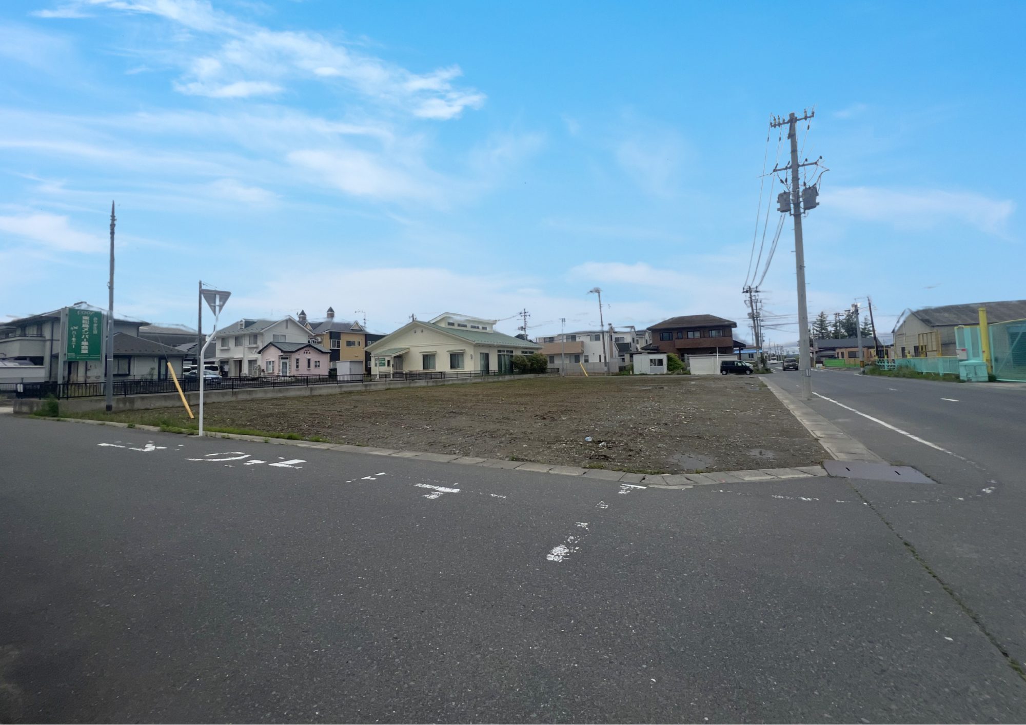 東松島市大曲　建築条件付き分譲宅地　申し込み受付中！